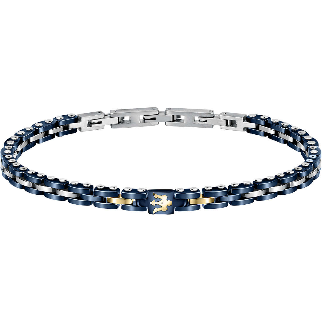 Maserati | Bracciale uomo acciaio e ceramica