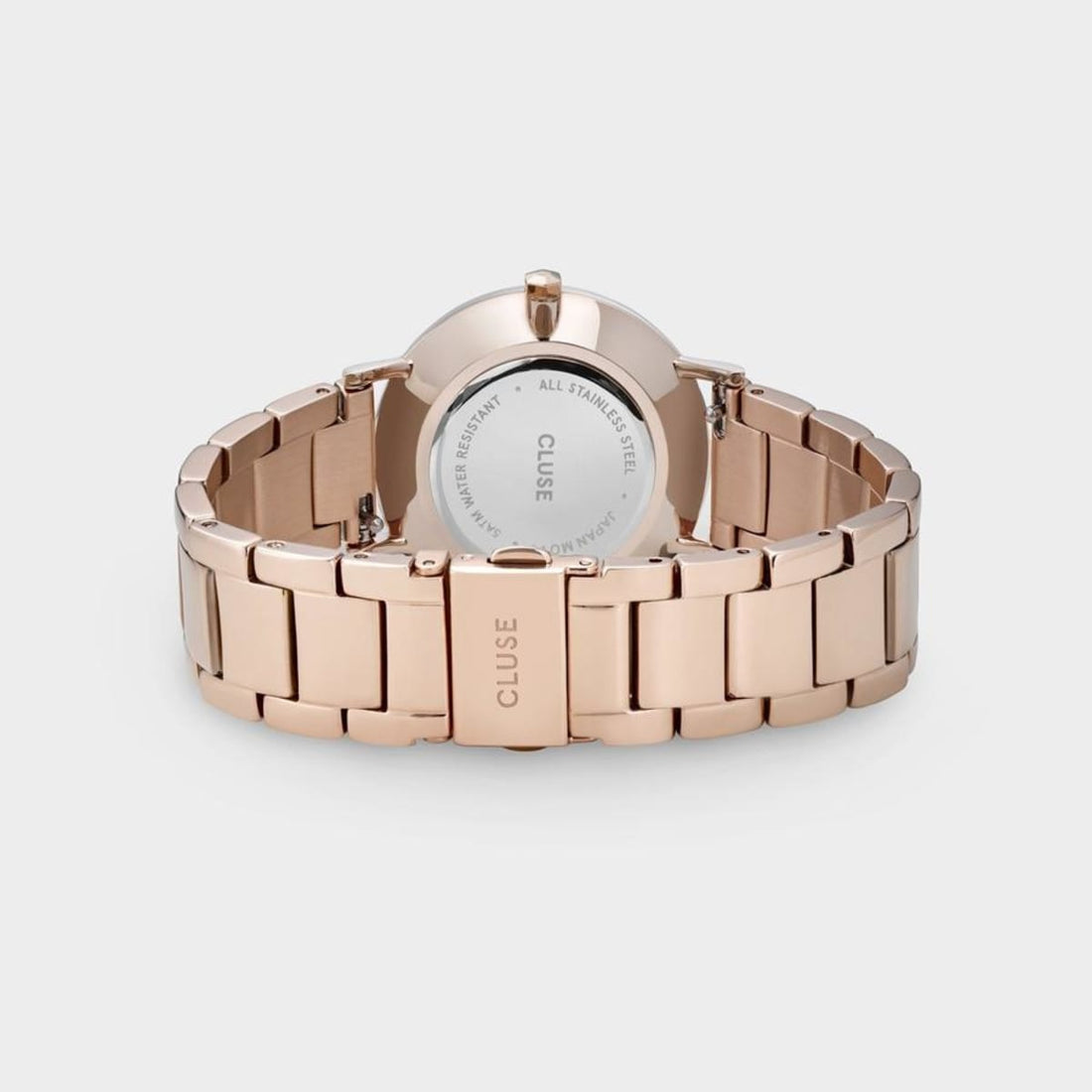 Cluse | Minuit Steel White, Rose Gold Colour