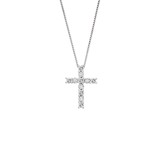 Bliss Gioielli  | Collana croce con diamanti