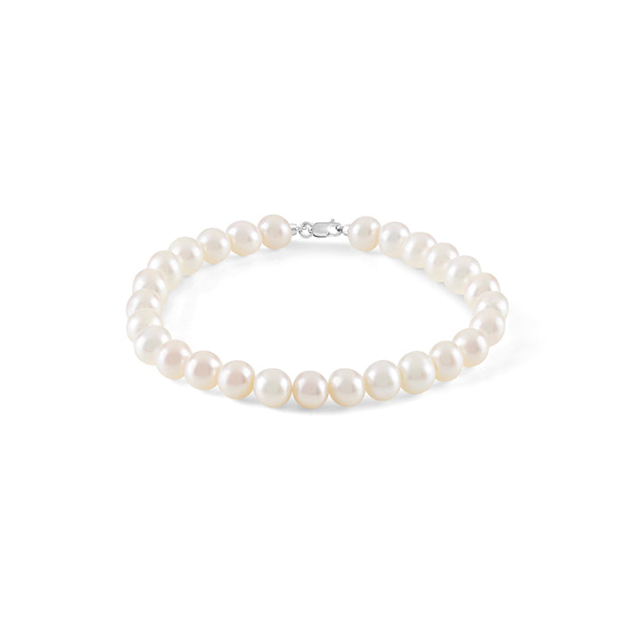 Bliss Gioielli  | Bracciale perle Paradise New con moschettone A+