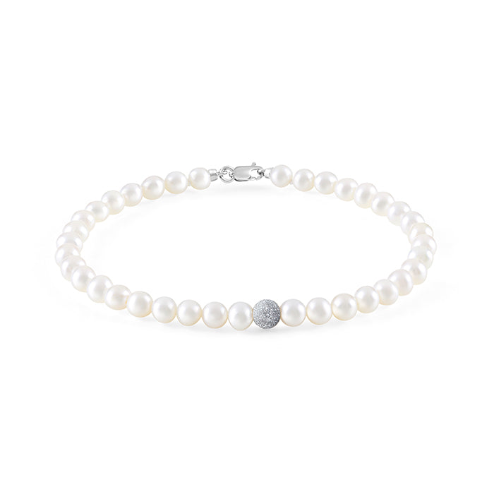 Bliss Gioielli  | Bracciale Perle Paradise New con 1 sfera in oro 18kt