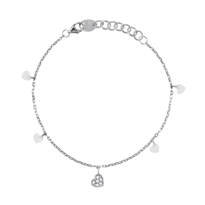 Salvini Gioielli | Bracciale Be Happy cuore in oro 9 kt