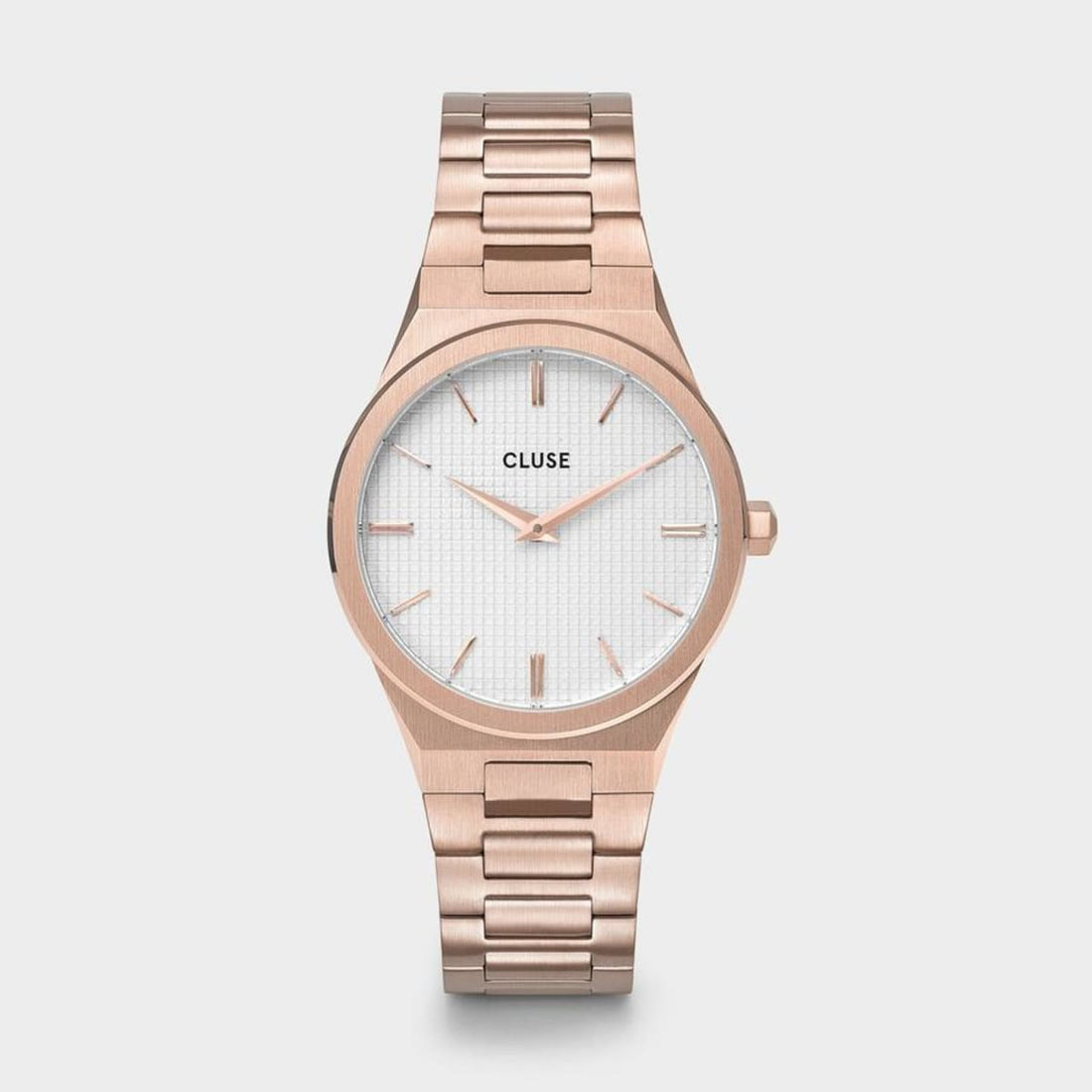 Cluse | Vigoureux Steel White, Rose Gold Colour